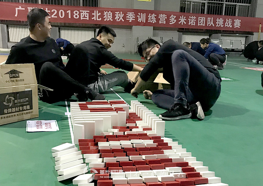 廣聯(lián)達(dá)2018西北狼秋季訓(xùn)練營多米諾團(tuán)隊大挑戰(zhàn)