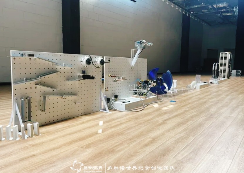 連鎖反應之最:世界上最大的戈德堡裝置